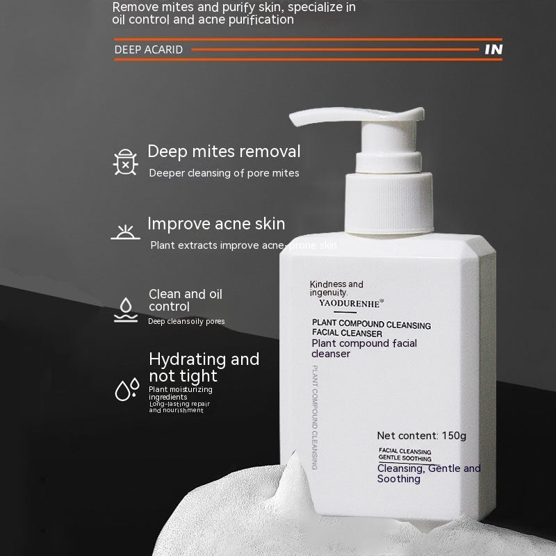 Facial Cleanser Plant Compound Facial Cleansing